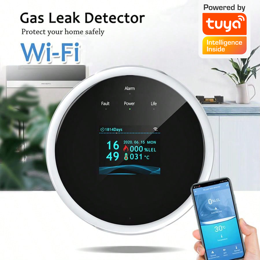 2.4G WiFi Gasalarmsensor Brand - Smart Home Ecosystems recensie en prijs