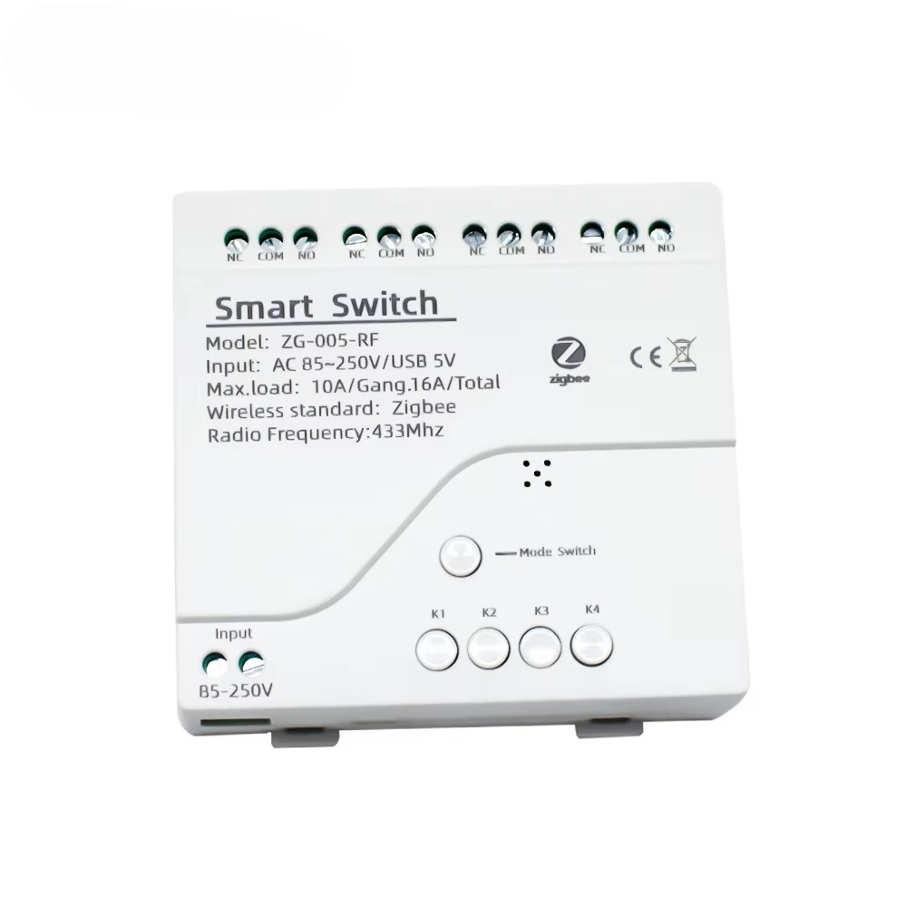 Tuya 4CH Zigbee Schakelrelaism - Smart Home Zigbee Gateway recensie en prijs