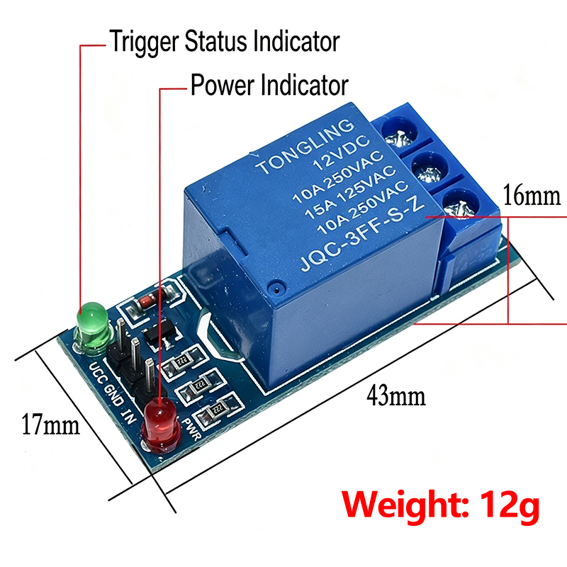 1-kanaals relaismodule 3.3V 5V - Smart Home Arduino Project recensie en prijs