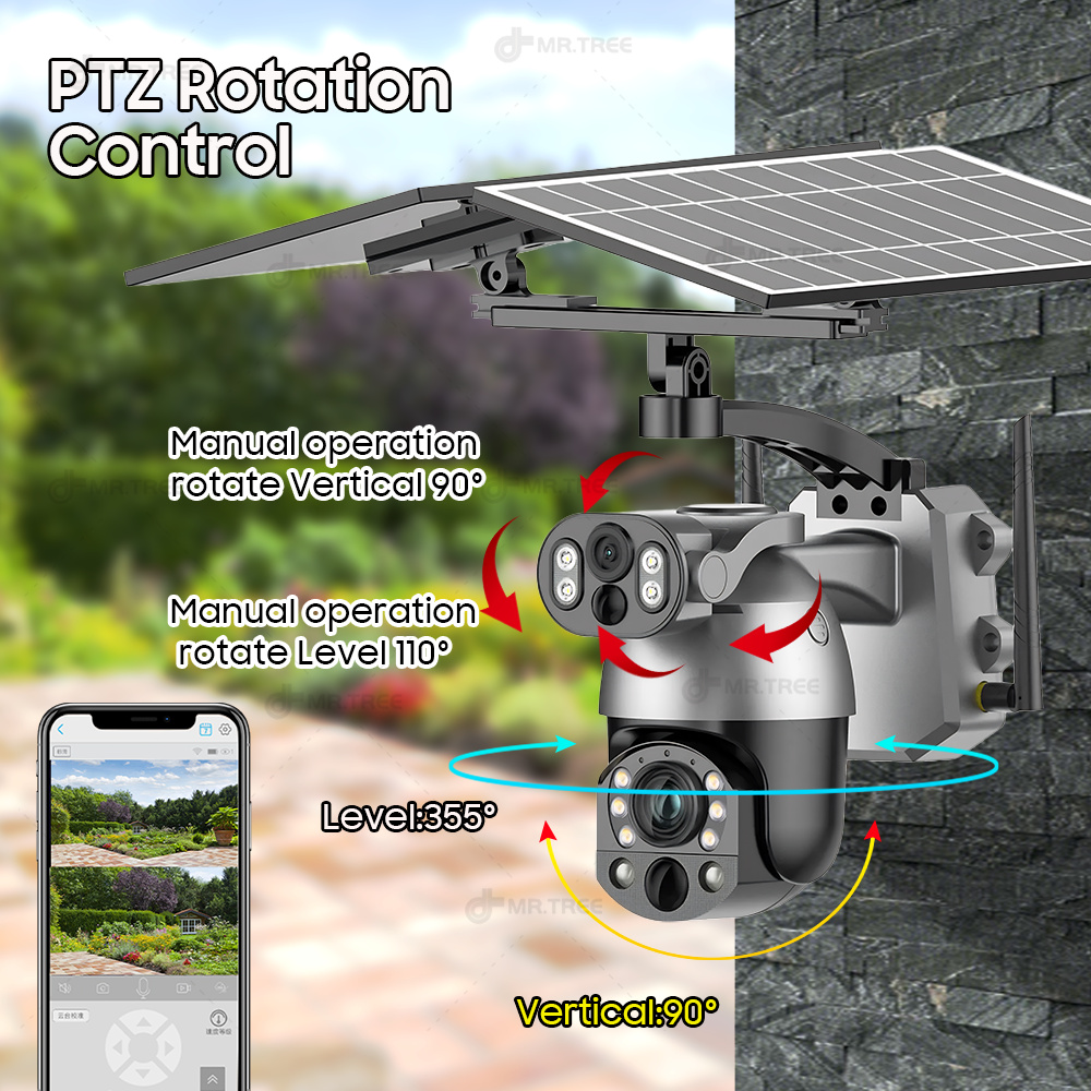 4K 50X Optische Zoom Dual Lens - Smart Home Outdoor Camera recensie en prijs