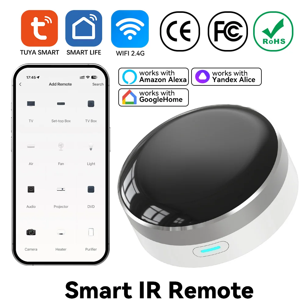 YFK WiFi Smart IR Blaster Univ - Smart Home Ventilation recensie en prijs