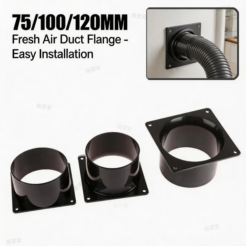 75/100/120MM ABS Muurflens Con - Smart Home Ventilation recensie en prijs