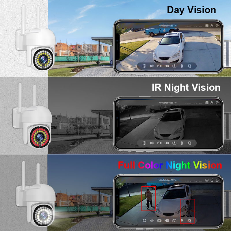 Smar 3MP Draadloos CCTV-beveil - Smart Home Outdoor Camera recensie en prijs