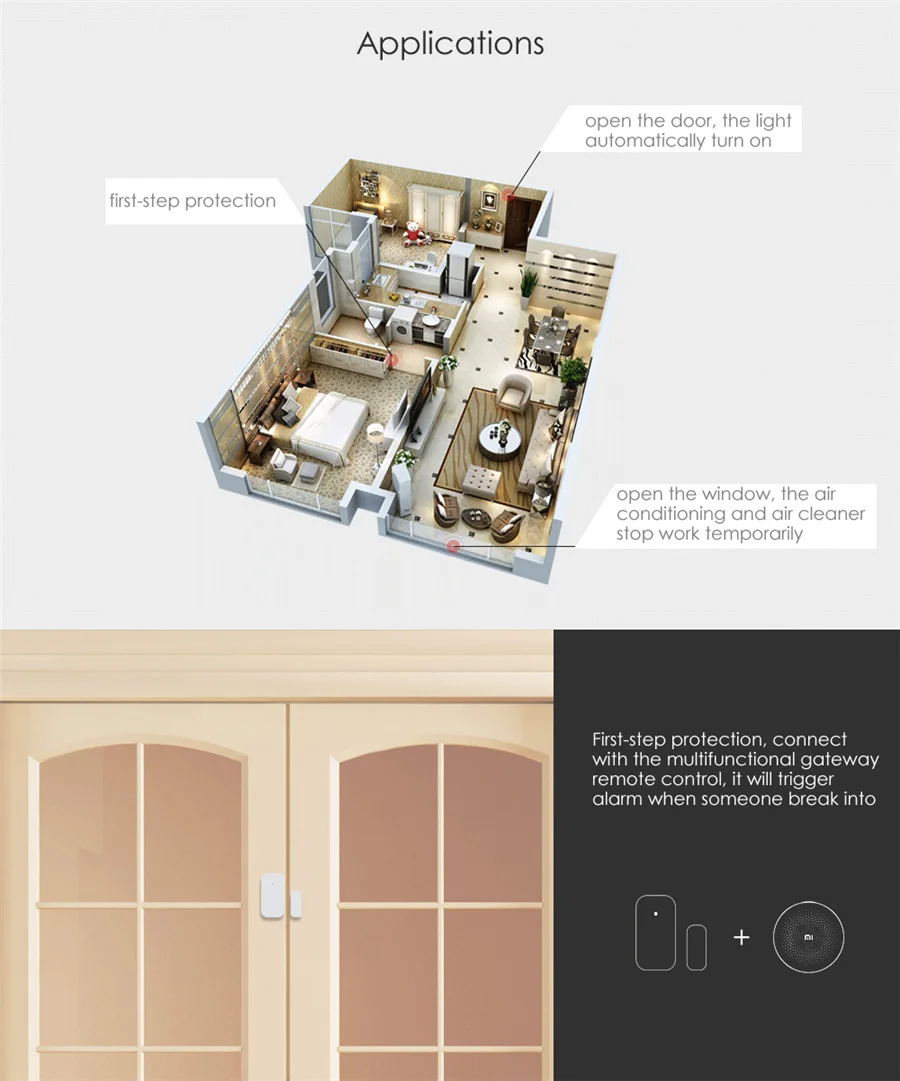 Aqara deur-raamsensor Zigbee d - Smart Home Xiaomi App recensie en prijs