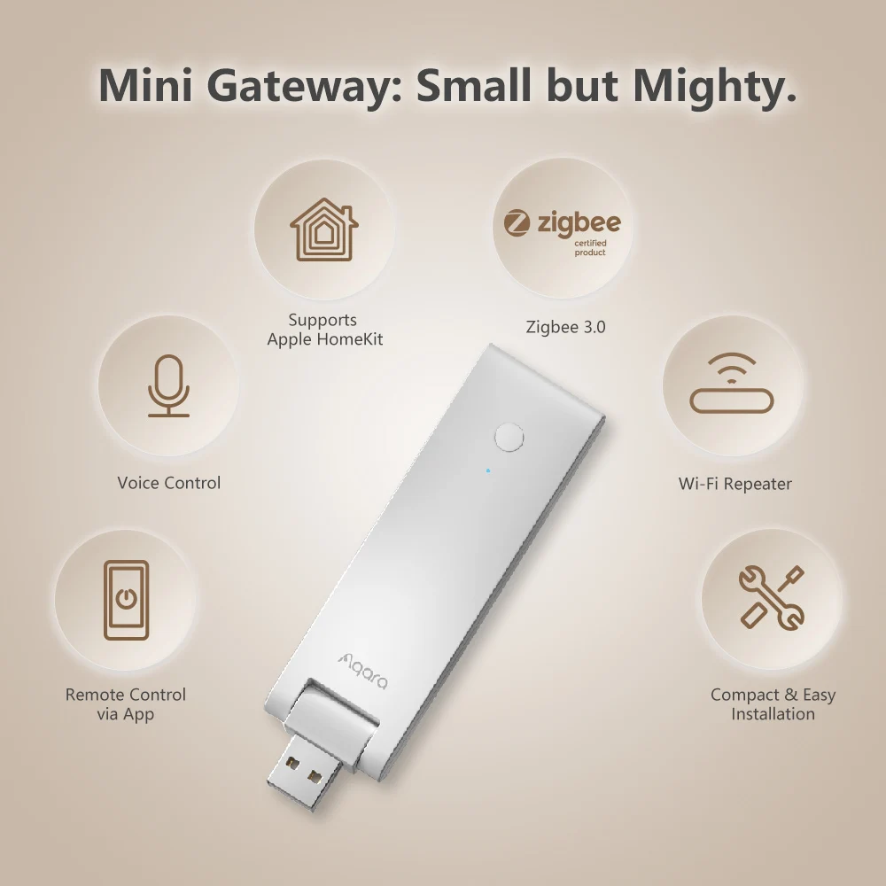Originele E1 Aqara Hub Gateway - Smart Home Vimar recensie en prijs