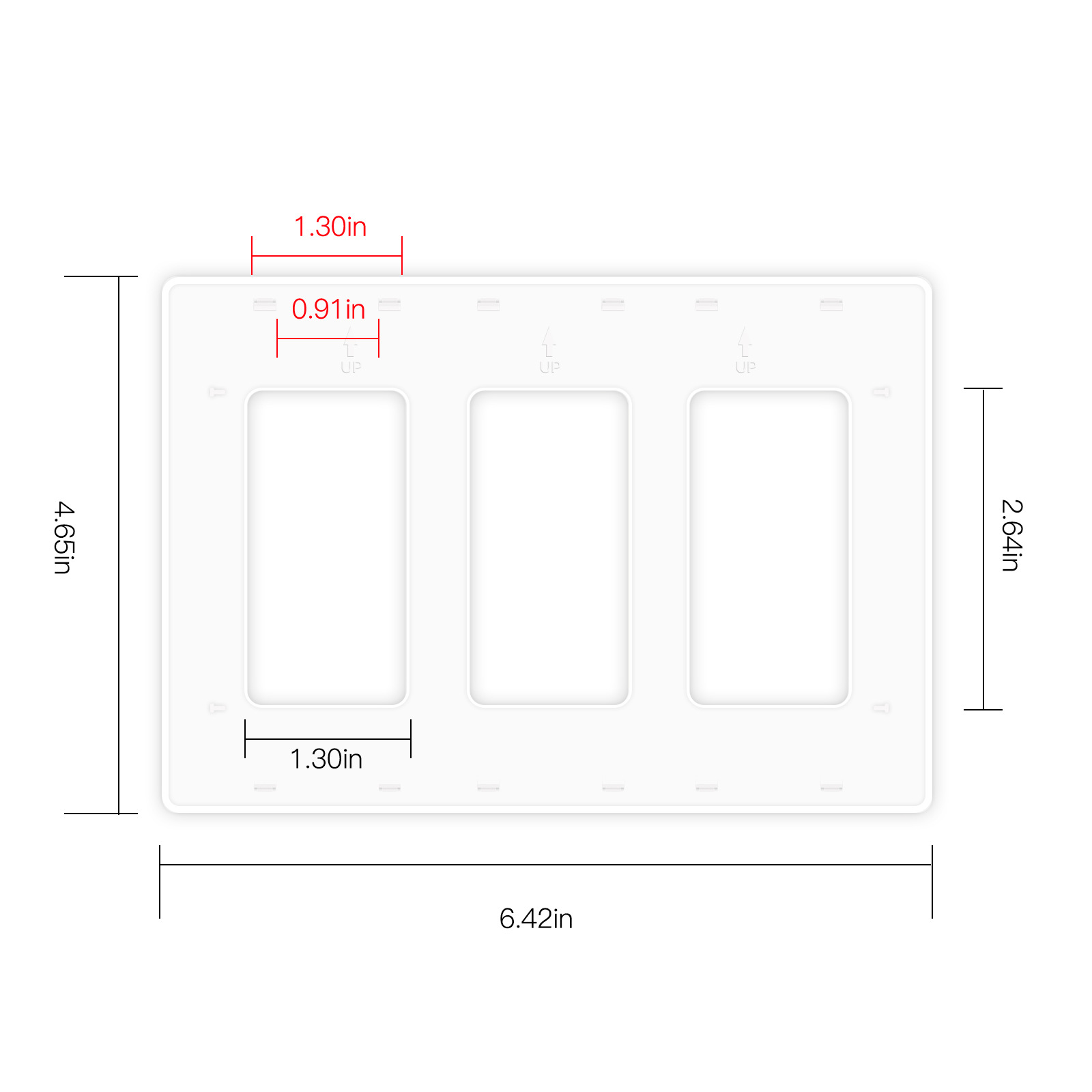 US, EU Type Schakelpaneel 2/3/ - Smart Home Improvement recensie en prijs