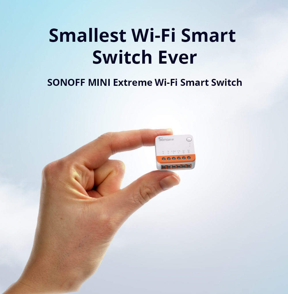 Sonoff Mini R4 Extreme Wifi Sm - Smart Home Internet recensie en prijs